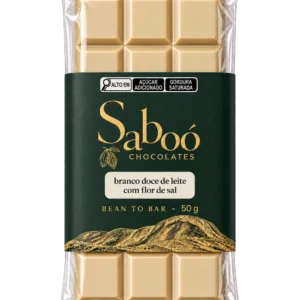 Chocolate Branco Doce de Leite com Flor de Sal 50g