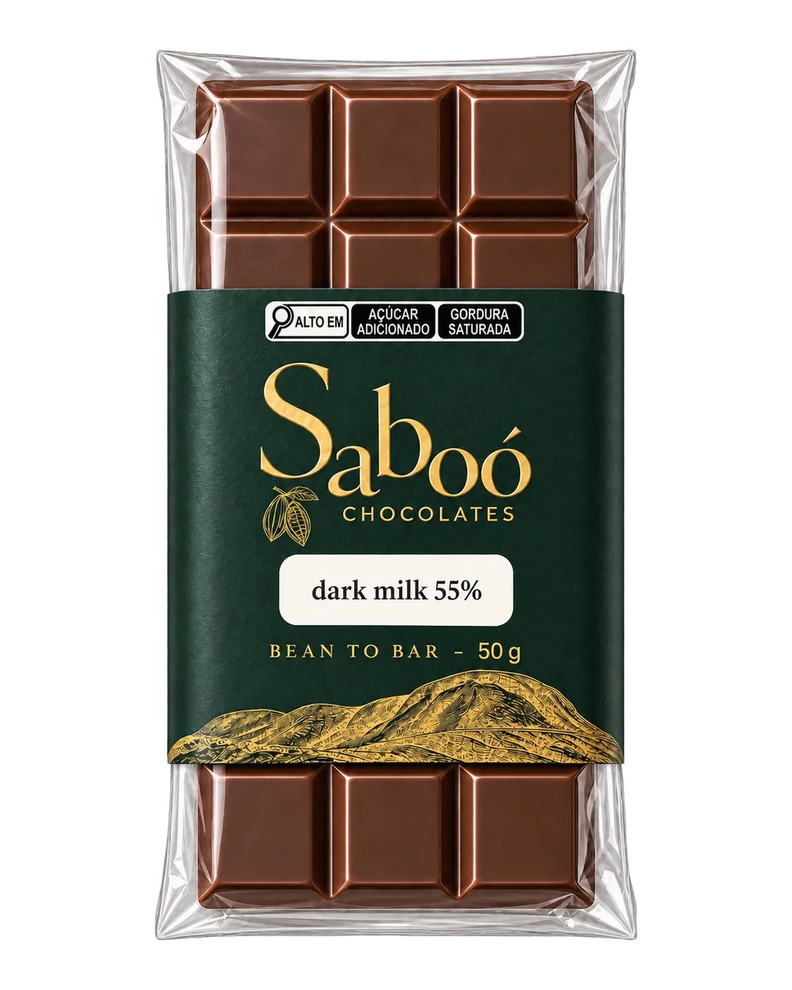 Chocolate Dark Milk 55% 50g