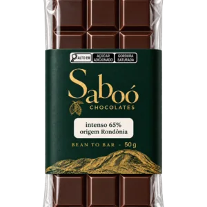 Chocolate Intenso 65% Origem Rondônia 50g